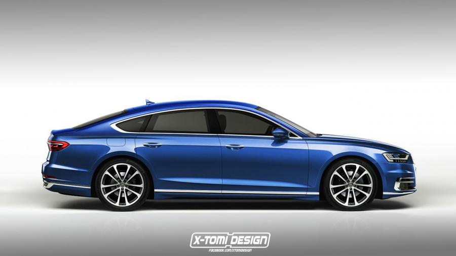  Audi A8 Sportback by X-Tomi Design 2017 года  (фото 1 из 1)